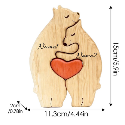 Wooden Family Puzzle