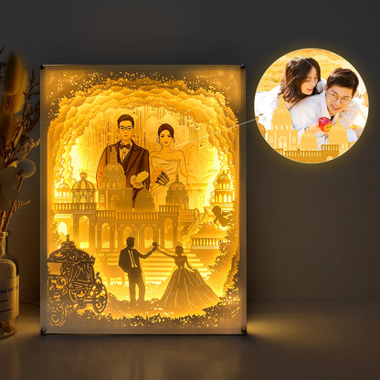 LoveGlow - Personalized Couple Light Box